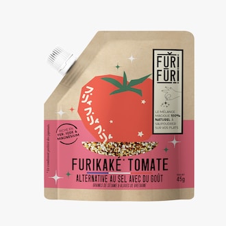 Furikaké tomate, graines de sésame et algues de Bretagne Furifuri