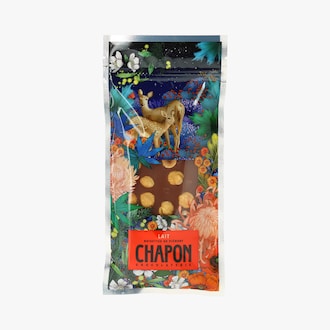 Tablette chocolat lait aux noisettes entières du Piémont Chapon