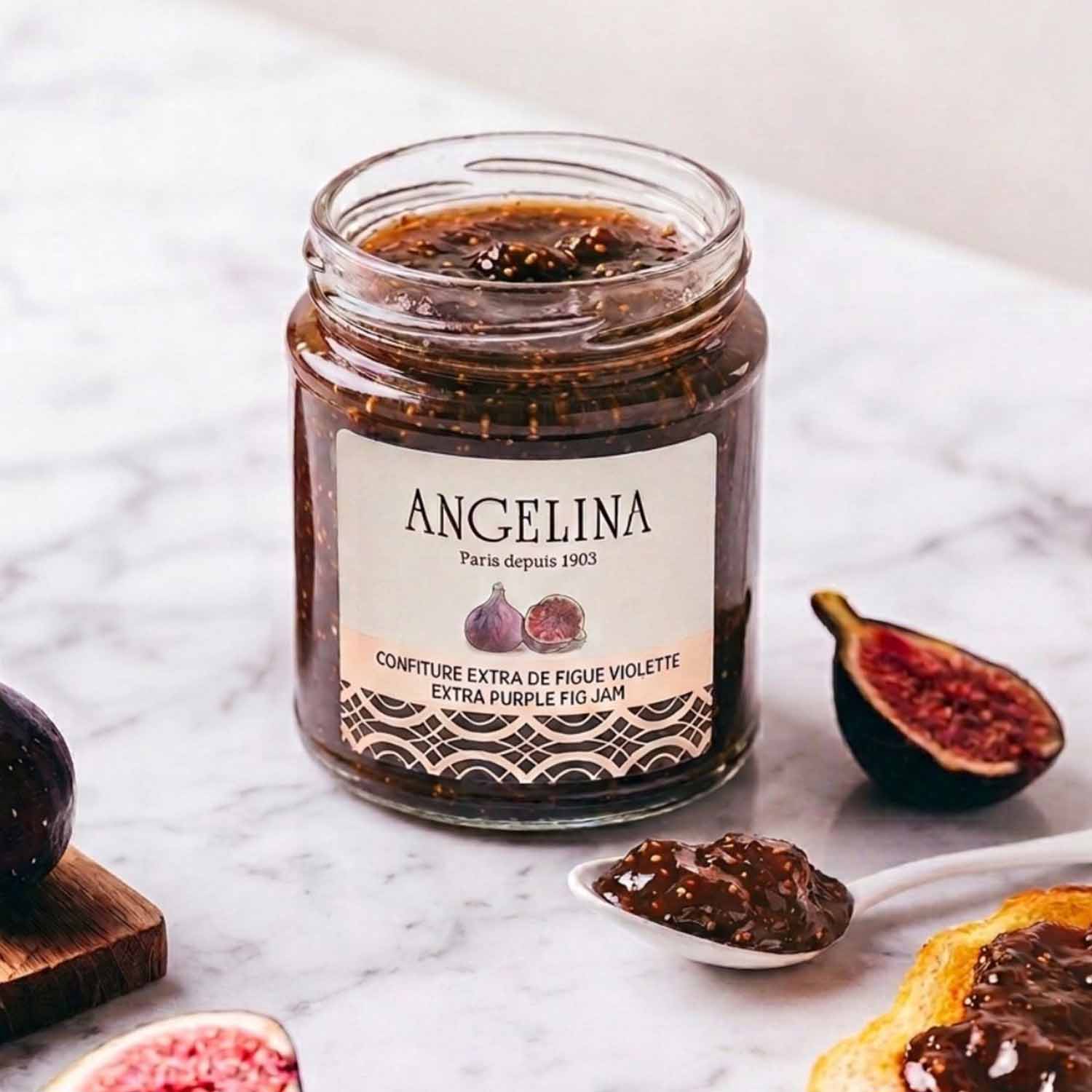 Confiture extra de figue violette Angelina