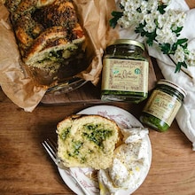 Pesto &agrave; la g&eacute;noise avec basilic Basilico Genovese DOP La Favorita