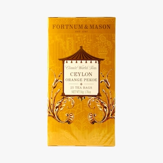 Th&eacute; noir Ceylan Orange Pekoe - 25 sachets de th&eacute; Fortnum & Mason