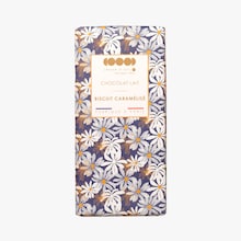 Tablette de chocolat lait - Biscuit caramélisé L'Éclair de Génie