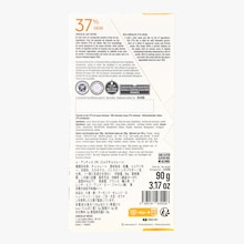 Chocolat lait entier 37% cacao - F&egrave;ves de cacao&nbsp;: Ghana, &Eacute;quateur, Venezuela, Madagascar Weiss