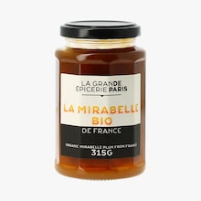 Confiture extra de mirabelle bio de France La Grande Épicerie de Paris