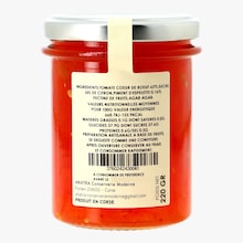 Préparation de fruits cœur de bœuf, douceur d’Espelette Anatra