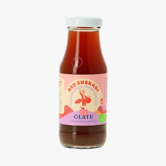 Jus grenade, fraise, pomme et a&ccedil;ai biologique - Red Euskadi Olatu