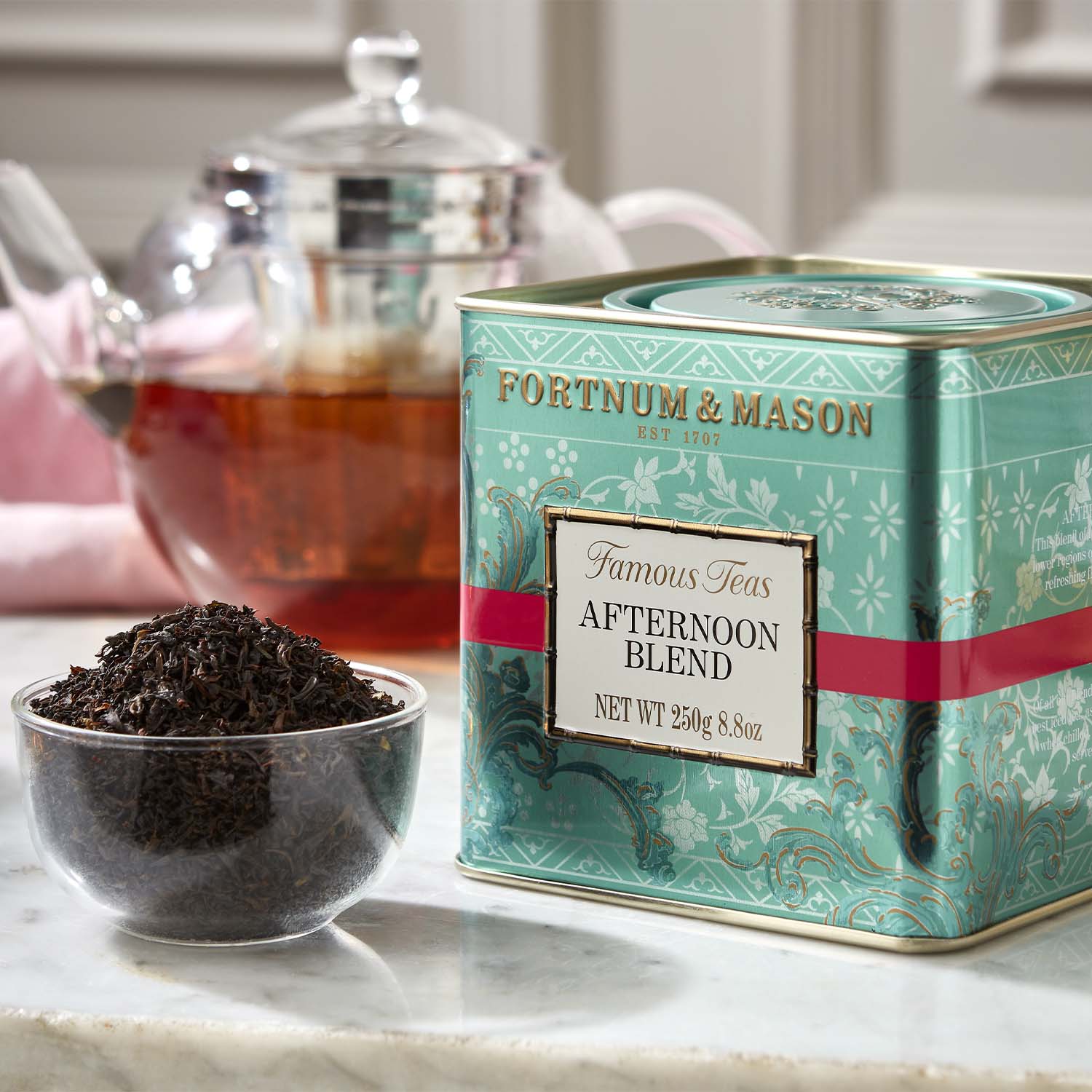 Bo&icirc;te &agrave; th&eacute; noir Afternoon Blend Fortnum & Mason