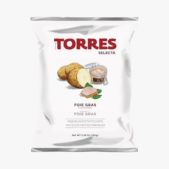 Chips de pommes de terre saveur foie gras Torres