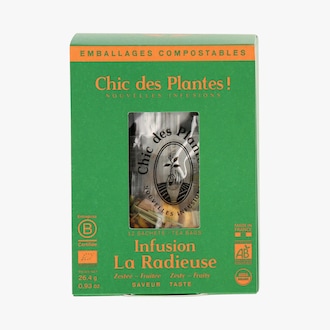 Infusion "La radieuse" biologique Chic des Plantes !