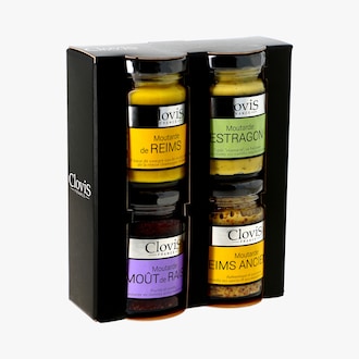 Coffret de moutardes Clovis