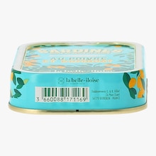 Boîte de sardines à l’huile de pépins de raisin, au poivre vert et au kumquat Conserverie la Belle-Iloise