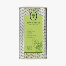 Olive & Basilic frais press&eacute;s Oliviers & Co