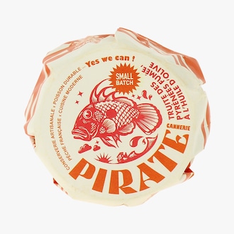 Truite des Pyr&eacute;n&eacute;es fum&eacute;e, &agrave; l&rsquo;huile d&rsquo;olive Pirate Cannerie