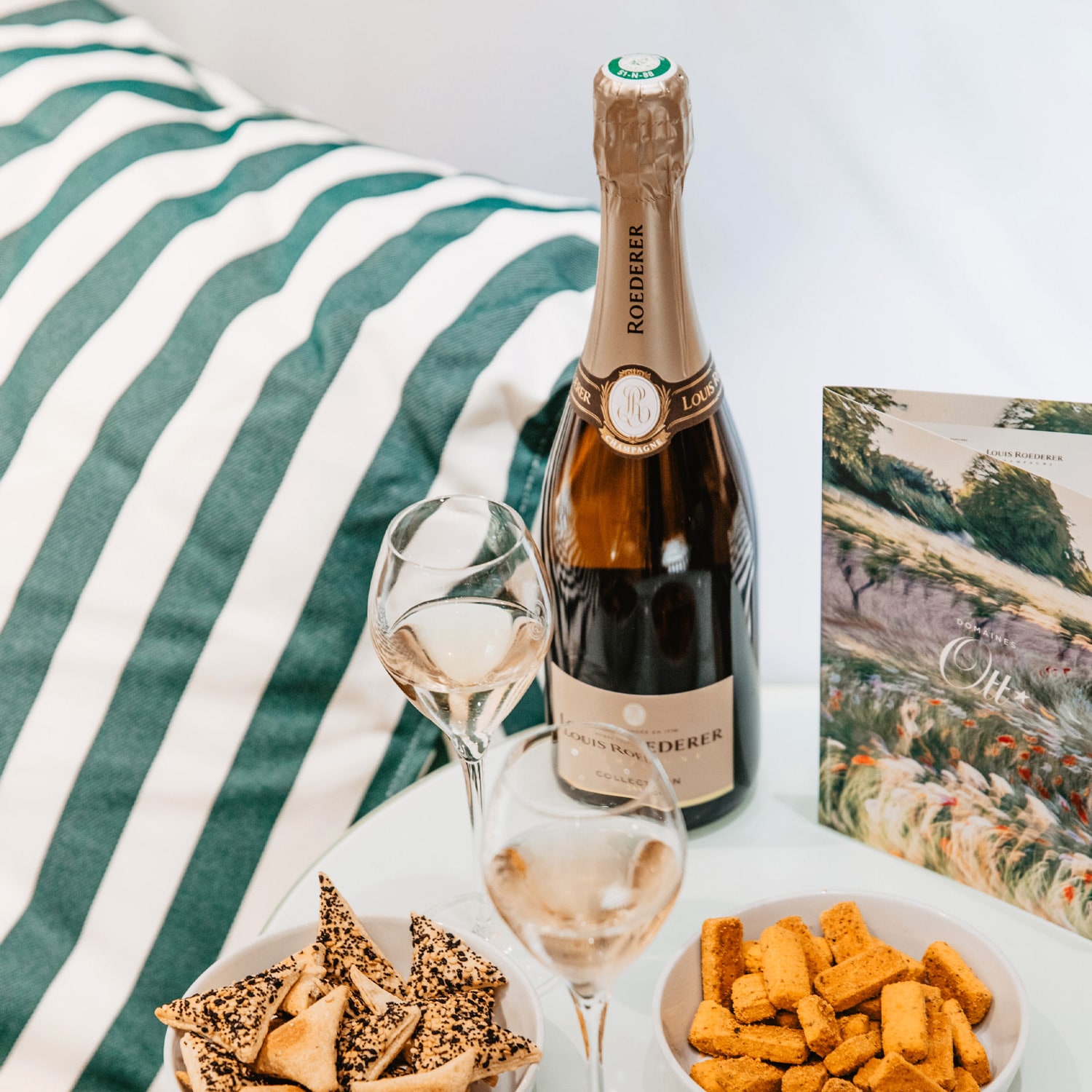 Champagne Louis Roederer, Collection 245, sous étui Louis Roederer