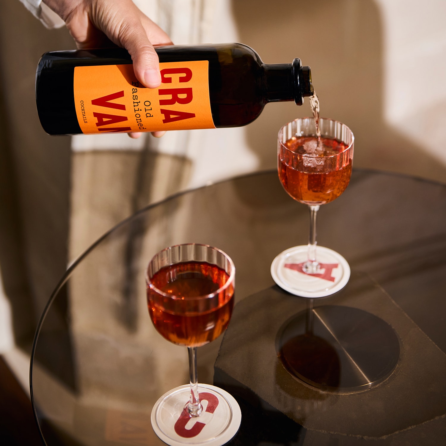 Cocktail CRAVAN, Old fashioned Cravan