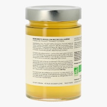 Bouillon d'os bio de collag&egrave;ne poulet, thym et citron Nubio