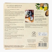 G&acirc;teau aux amandes et au citron sans gluten Biscuiterie de Provence