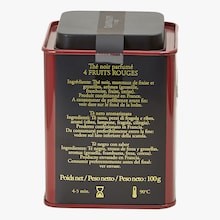 Thé noir parfumé 4 Fruits Rouges N° 4 Dammann Frères