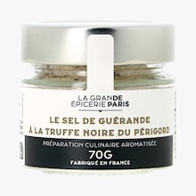 Préparation culinaire aromatisée à base de sel de Guérande à la truffe noire du Périgord, 70 g La Grande Épicerie de Paris