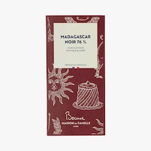 Tablette de chocolat noir madagascar 76 % Maison Bocuse