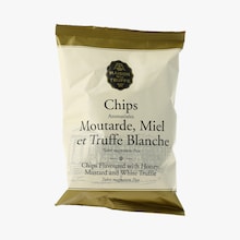 Chips aromatisées à la moutarde, au miel et à la truffe blanche Maison de la Truffe