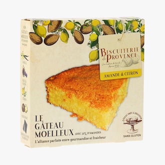 G&acirc;teau aux amandes et au citron sans gluten Biscuiterie de Provence