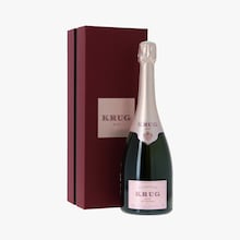 Champagne Krug, Ros&eacute;, 29&egrave;me &eacute;dition, brut, sous coffret Krug