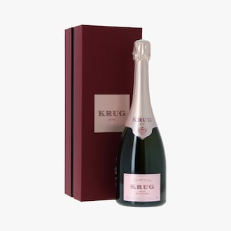Champagne Krug, Ros&eacute;, 29&egrave;me &eacute;dition, brut, sous coffret Krug