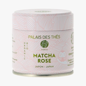 Matcha rose bio Palais des Th&eacute;s