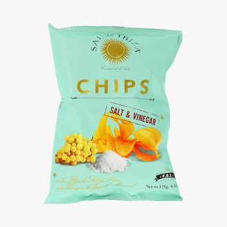 Chips de pomme de terre au sel et vinaigre Sal de Ibiza