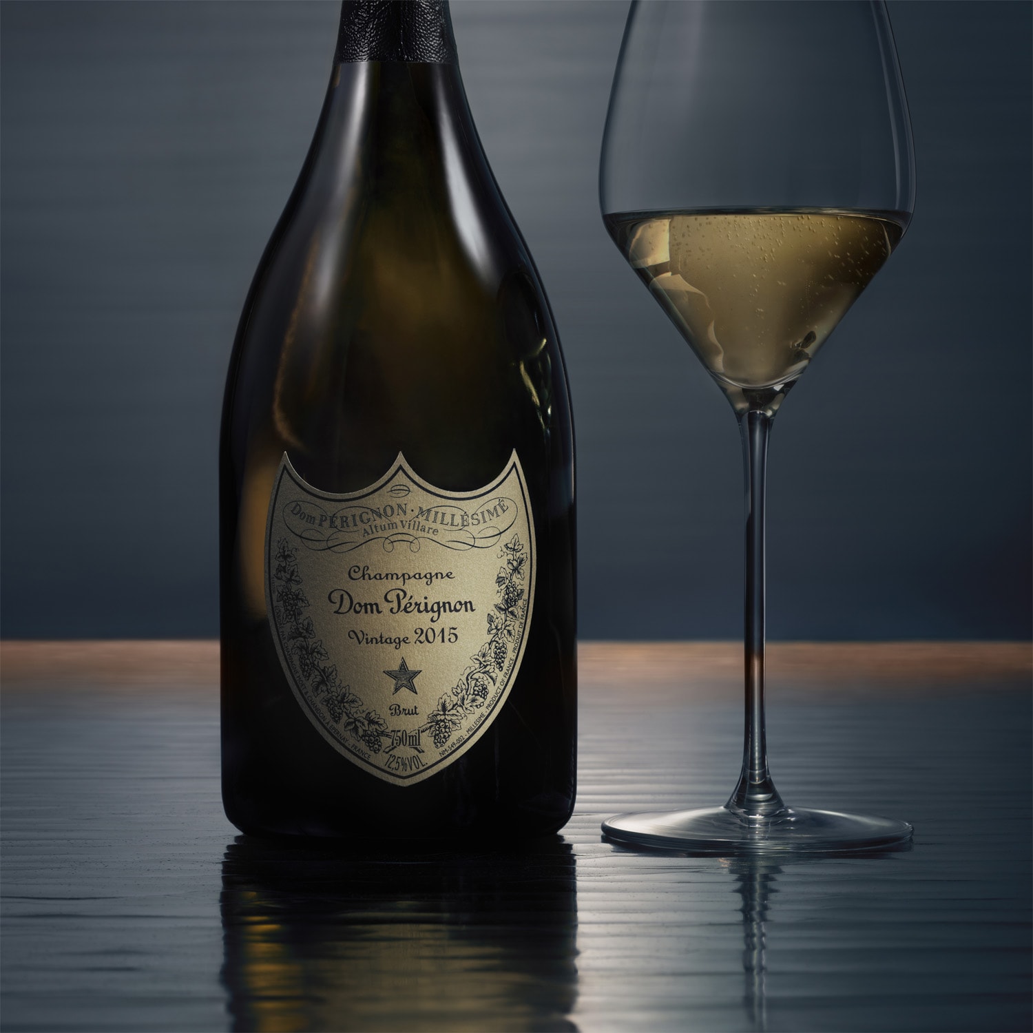 Champagne Dom Pérignon, Vintage 2015, brut, sous étui Dom Pérignon