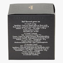 Th&eacute; vert parfum&eacute; Bali - Bo&icirc;te de 25 sachets Dammann Fr&egrave;res