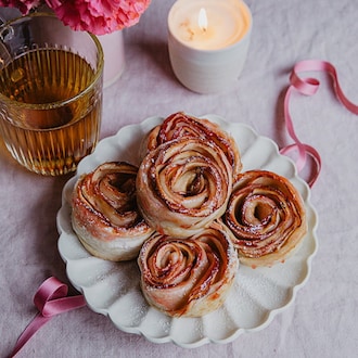 Tartelettes fleurs de pommes null