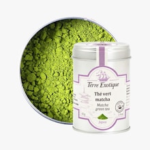 Th&eacute; vert matcha Terre Exotique