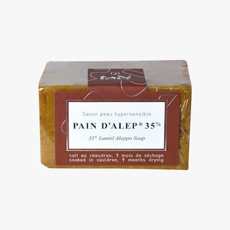 Pain d'Alep 35%, peau Hypersensible Tadé Pays du Levant