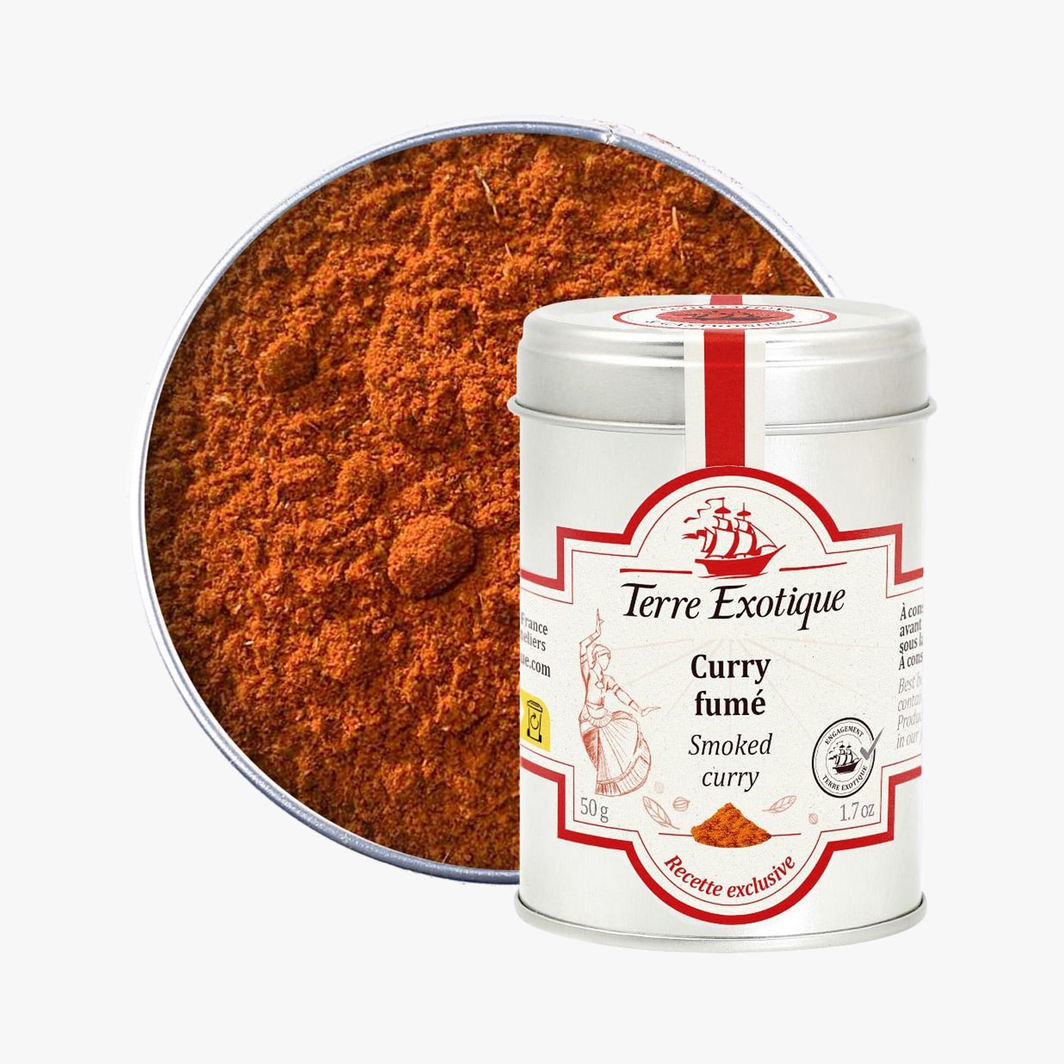 Curry fum&eacute; Terre Exotique