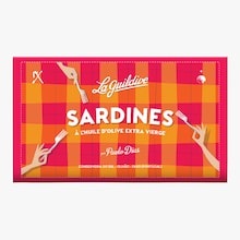 Sardines à l'huile d'olive extra vierge La Guildive