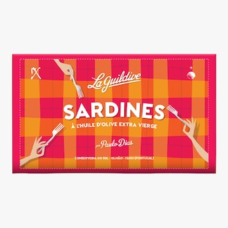 Sardines à l'huile d'olive extra vierge La Guildive