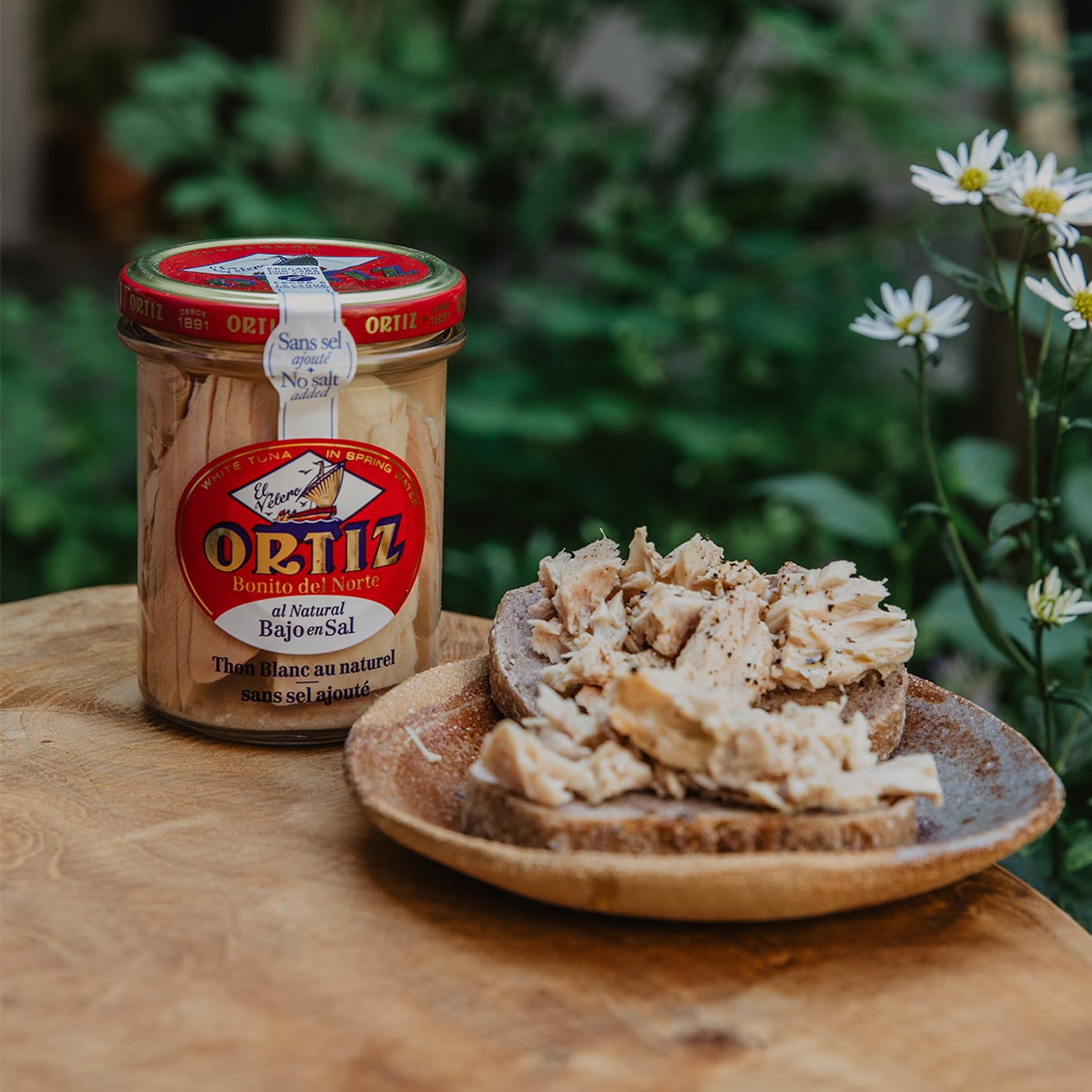 Thon blanc au naturel Ortiz