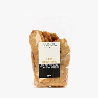 Les biscuits au gingembre et aux amandes La Grande Épicerie de Paris