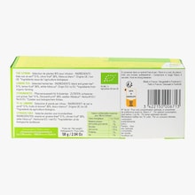 Thé Citron - thé noir, thé vert et citron Les 2 Marmottes