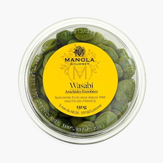 Arachides enrob&eacute;es saveur wasabi Manola