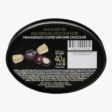 Mini-noisettes enrobées de chocolat noir Maxim’s de Paris