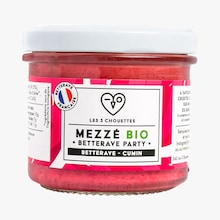 Mezz&eacute; bio, betterave-s&eacute;same-citron-cumin Les 3 chouettes