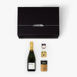Coffret Cadeau l'or noir et Champagne, Philbert & Fils null