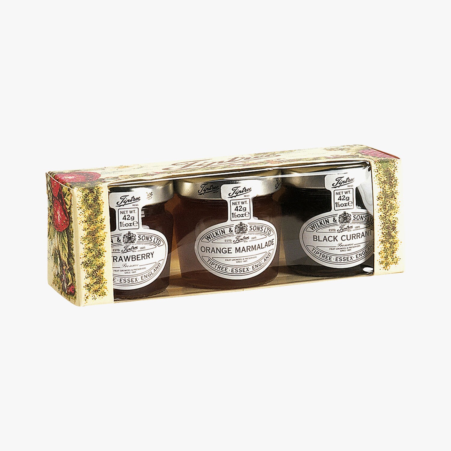 "Tiptree" trio gift box Wilkin & Sons