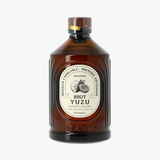Sirop brut au yuzu Bacanha