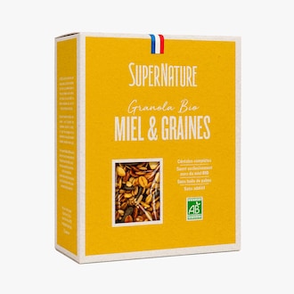 Granola bio au miel & aux graines SuperNature