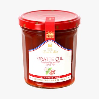 Confiture Gratte-cul - Baie d'églantier au sucre de canne Francis Miot