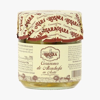 C&oelig;urs d&rsquo;artichauts &agrave; l&rsquo;huile Conservas Artesanas Rosara